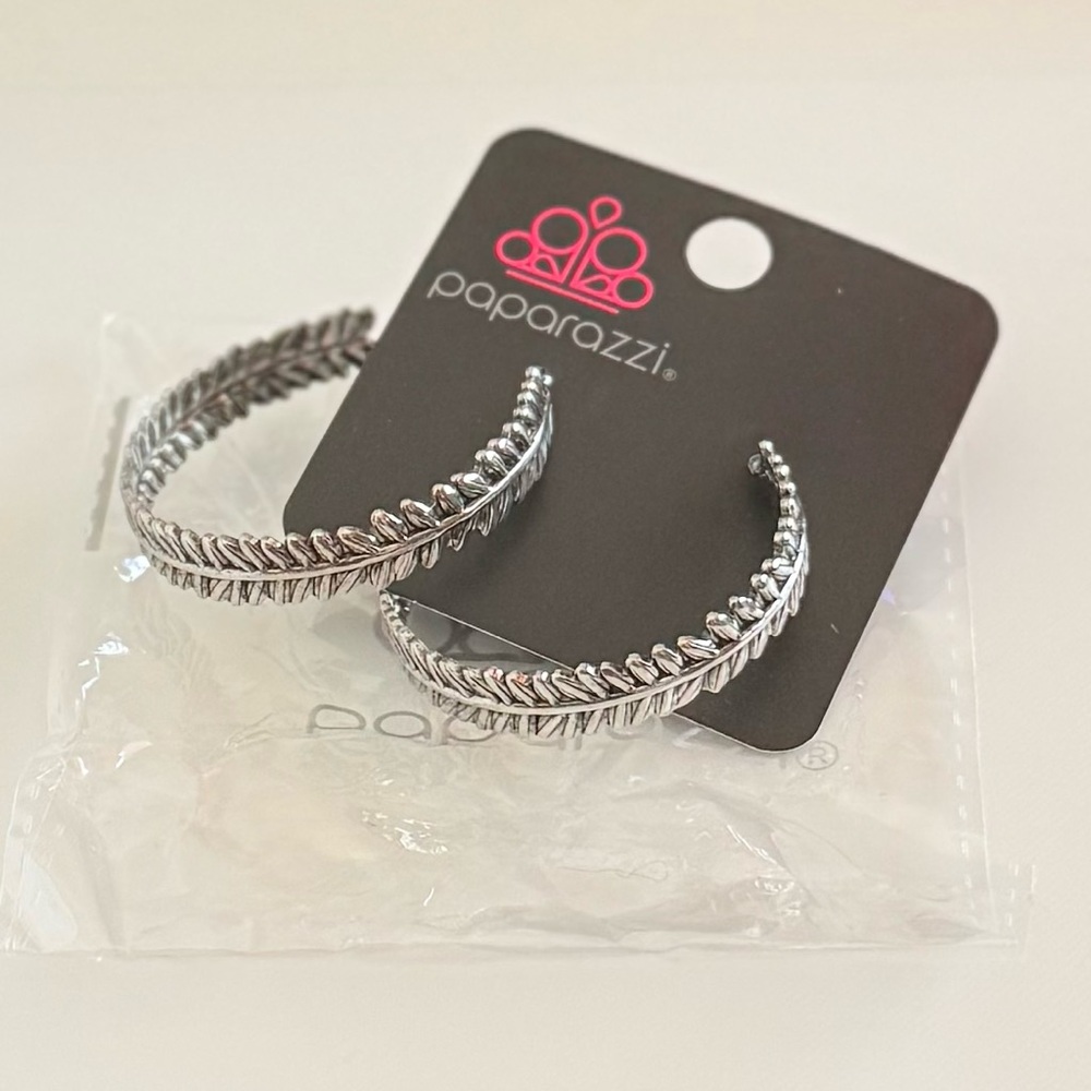 Paparazzi Silver Hoop Earrings